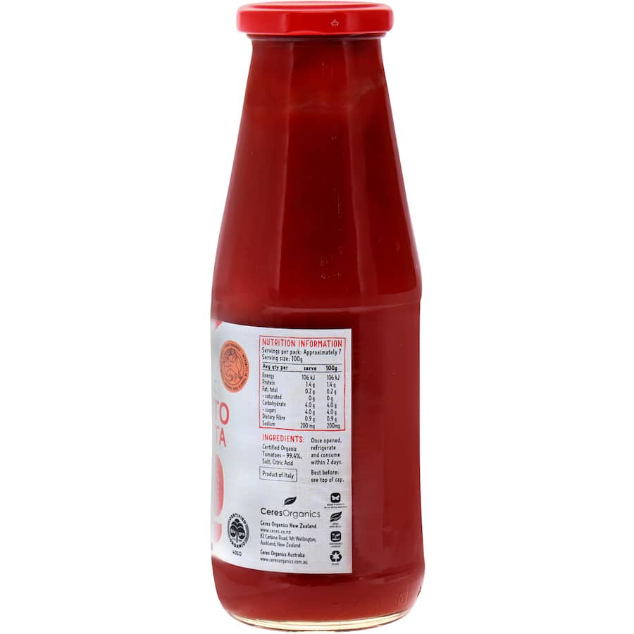 Ceres Organics Pasta Sauce Passata 680mL