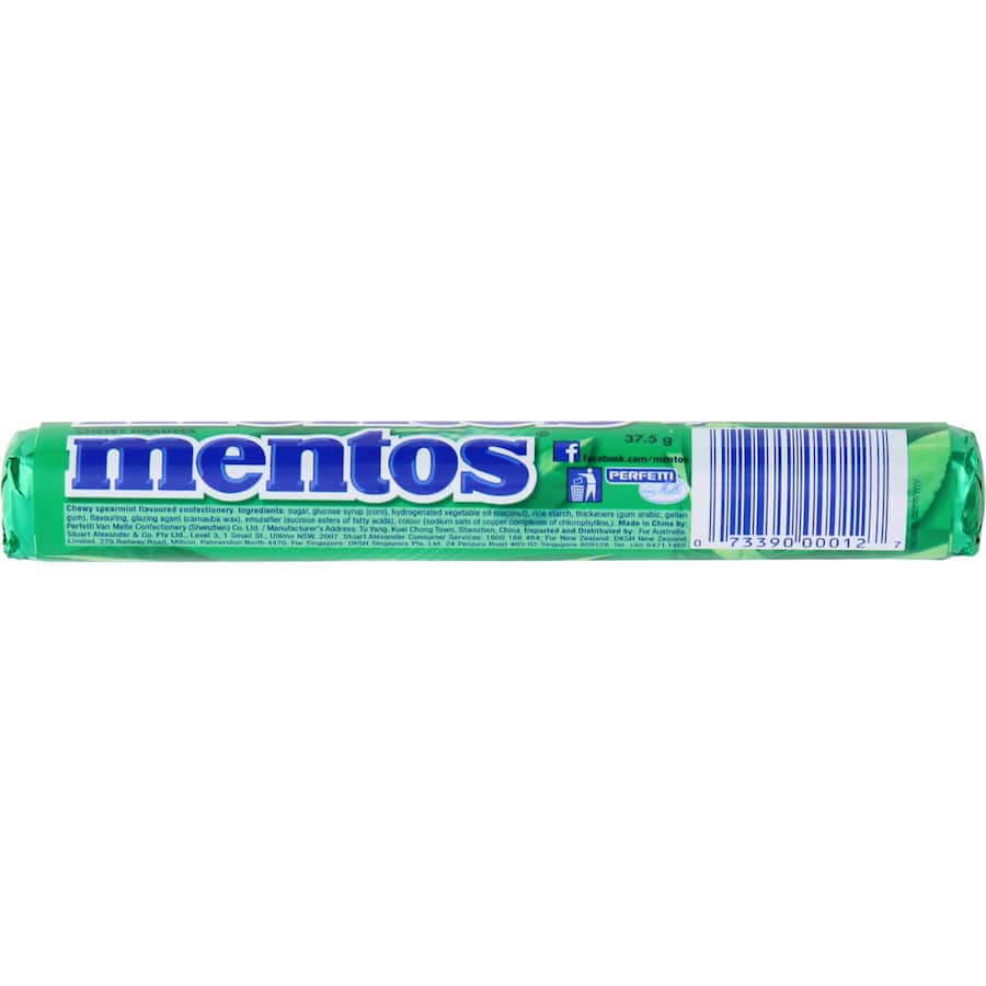 Mentos Mints Spearmint 37.5g
