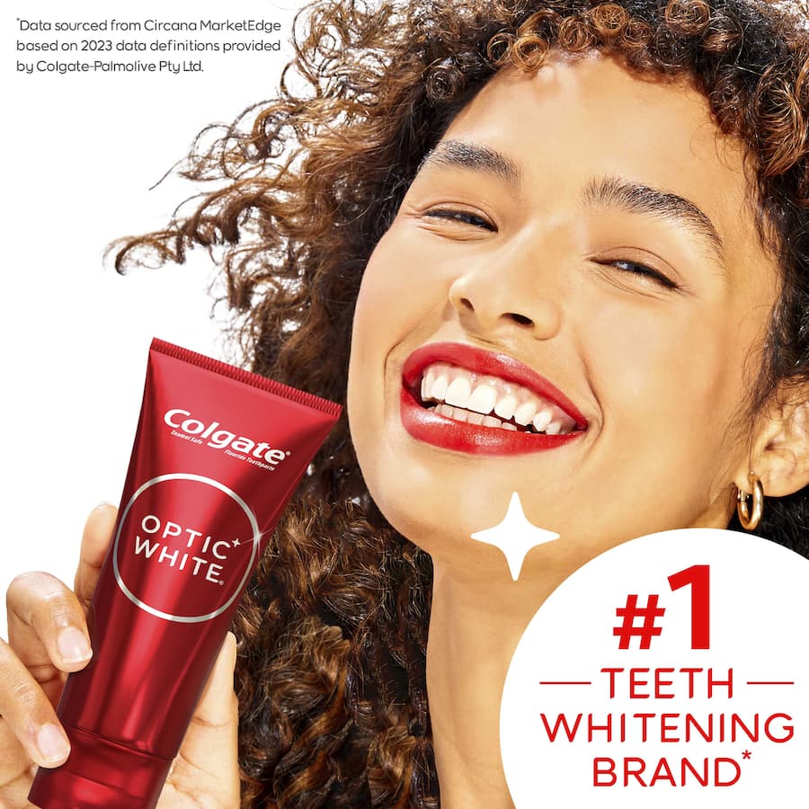 Colgate Optic White Toothpaste Purple 100g