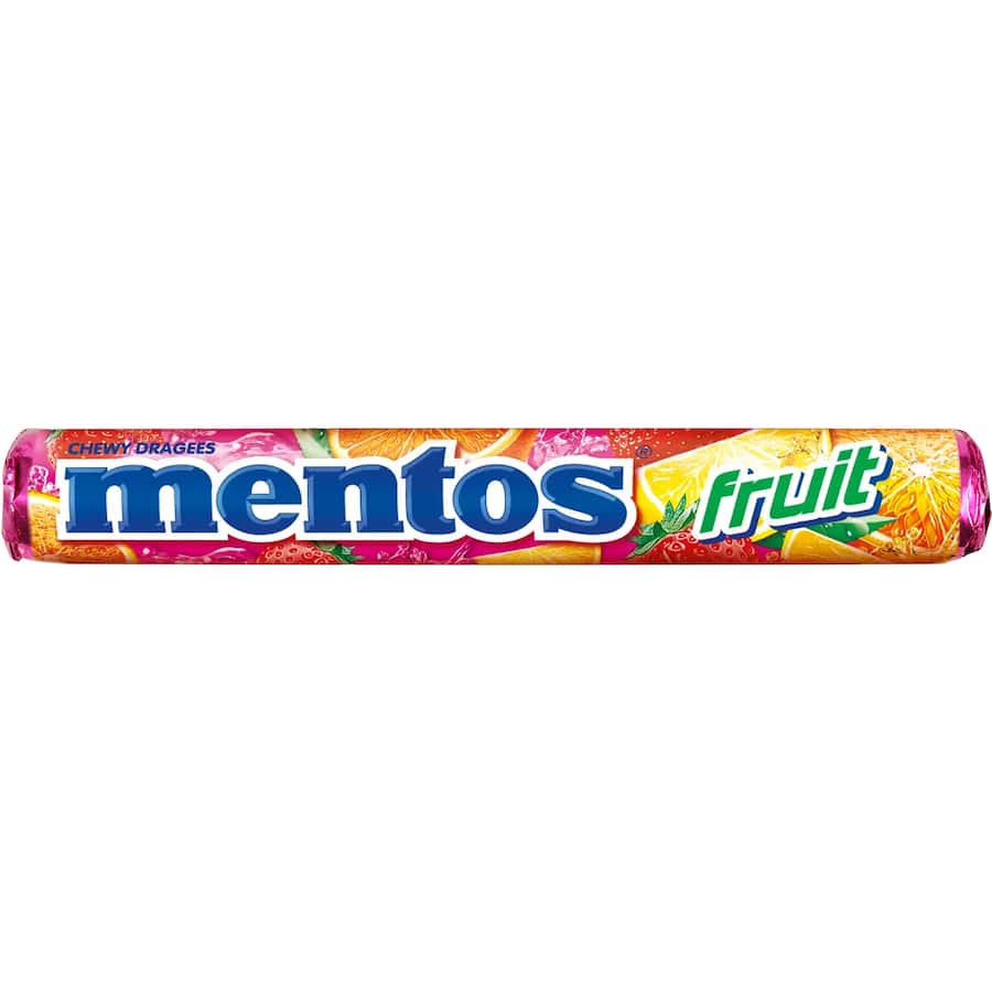 Mentos Sweets Fruit Stick 37.5g