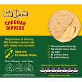 Gonutz Dippers Gluten Free Crackers & Cheese 114g