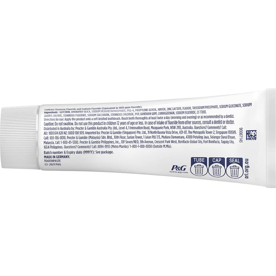 Oral B Pro Health Toothpaste Advanced Whitening 110g