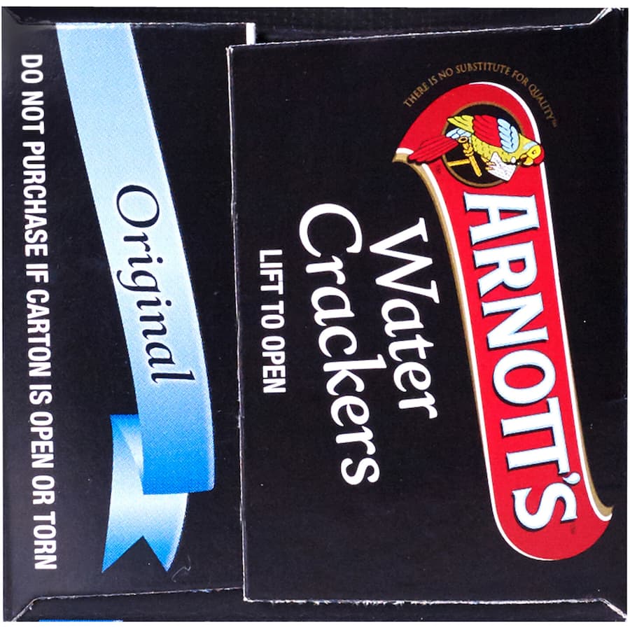 Arnotts Crackers Water Original 125g