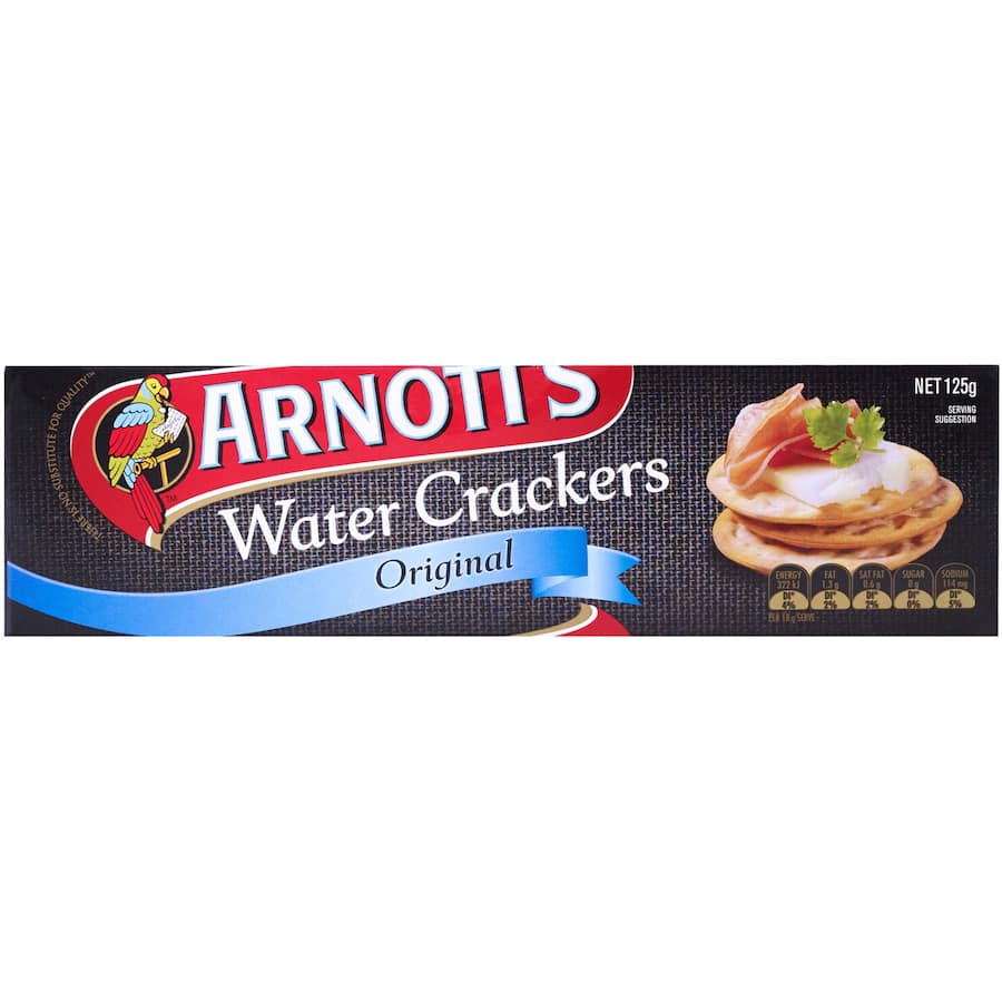 Arnotts Crackers Water Original 125g