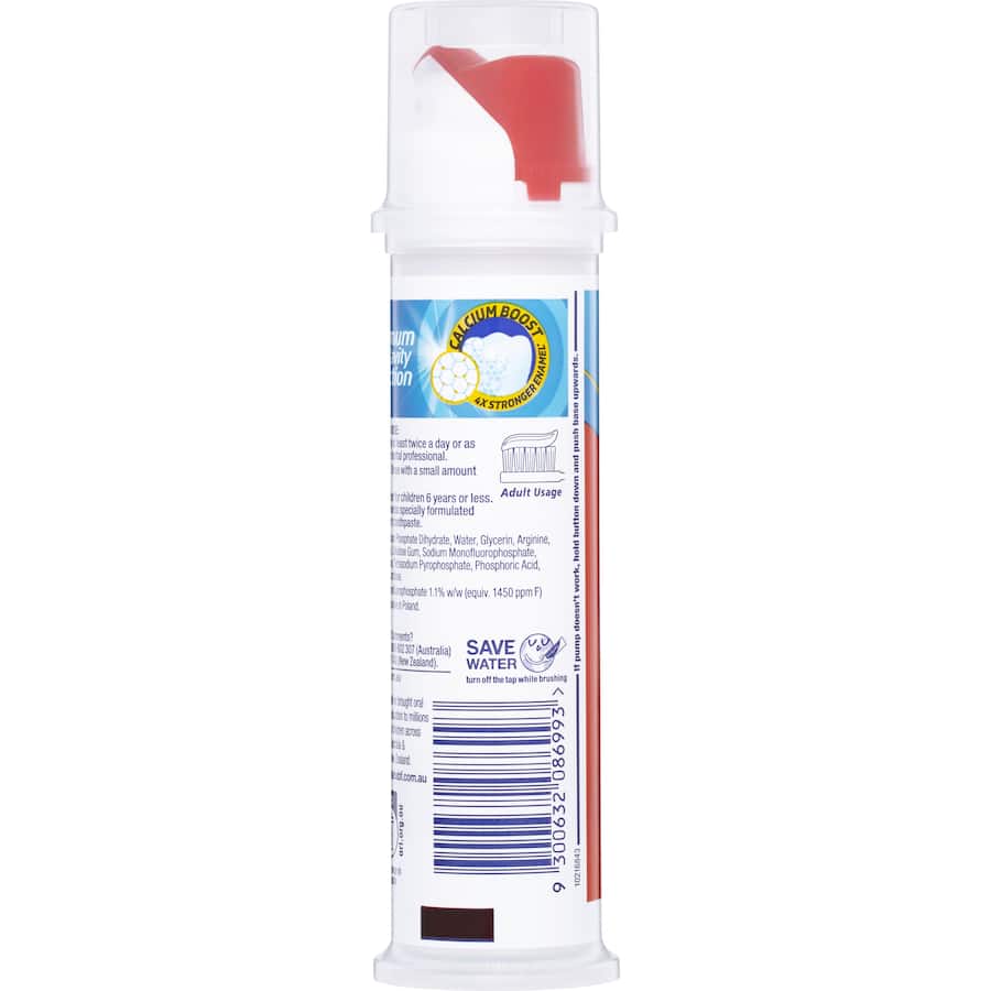 Colgate Cavity Protection Toothpaste Great Regular Flavour Pump Pump 130g