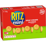 Ritz Mini Crackers Sour Cream And Onion 155g