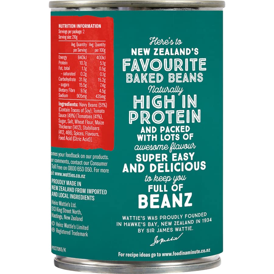 Watties Baked Beans  Can 420g