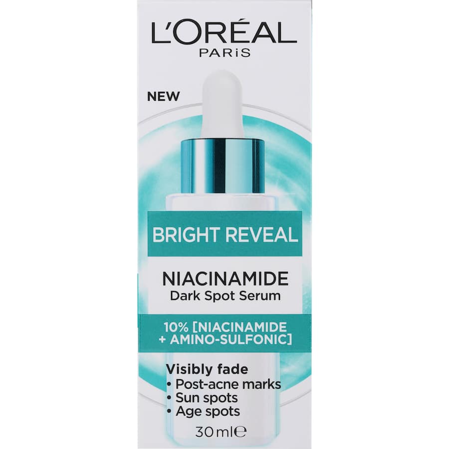Loreal Bright Reveal Dark Spot Serum Niacinamide 30mL