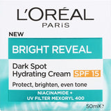 Loreal Bright Reveal Dark Spot Hydrating Cream Spf15 50mL