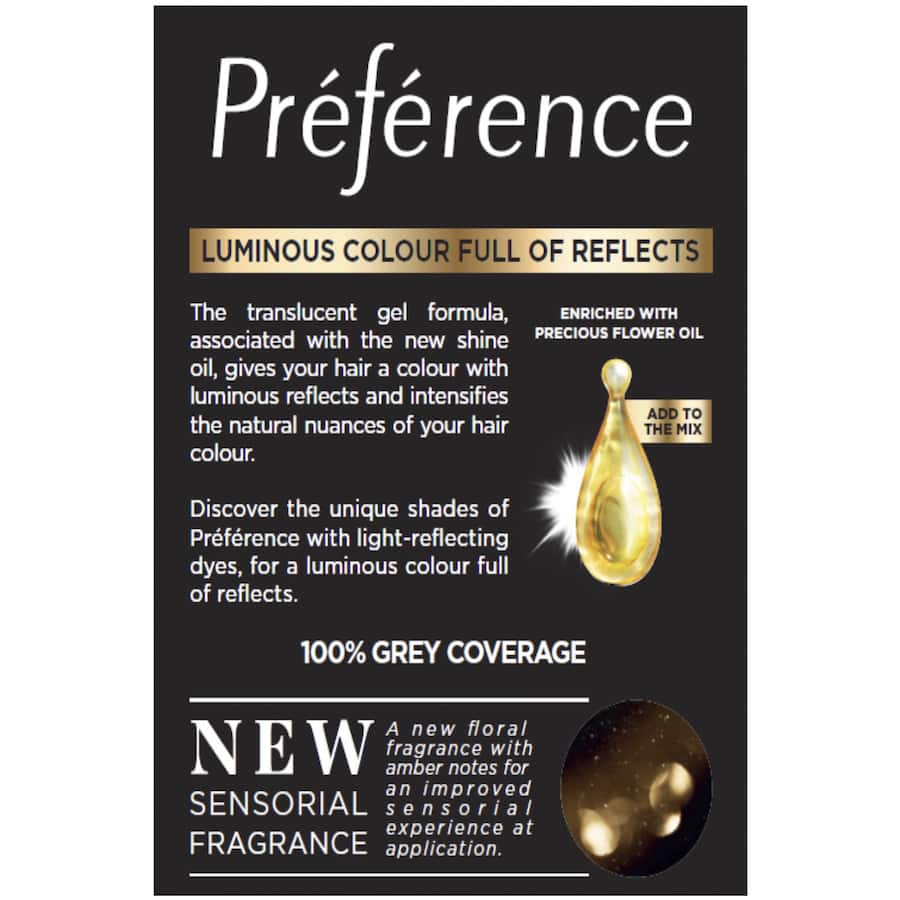 L'oreal Paris Preference Permanent Hair Colour Toronto 3.12 1pack