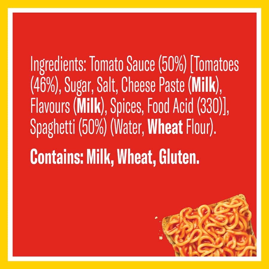 Watties Spaghetti In Tomato Sauce  Can 420g