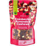 Woolworths Nut & Fruit Mix Cashews Cranberries & Almonds 150g