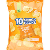 Woolworths Chips Chicken Crinkle Cut 180g Multipack 10pack