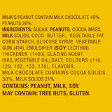 M&m's Chocolate Sharepack Peanut Bag 345g