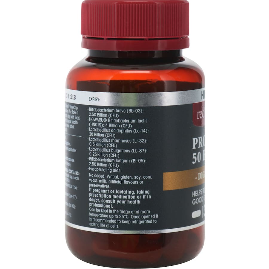 Red Seal High Strength Probiotic 50 Billion Capsules 30pack