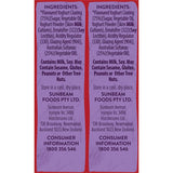 Sunbeam Fruit Snack Yoghurt Coated Sultanas 180g 6 x 30g