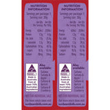 Sunbeam Fruit Snack Yoghurt Coated Sultanas 180g 6 x 30g