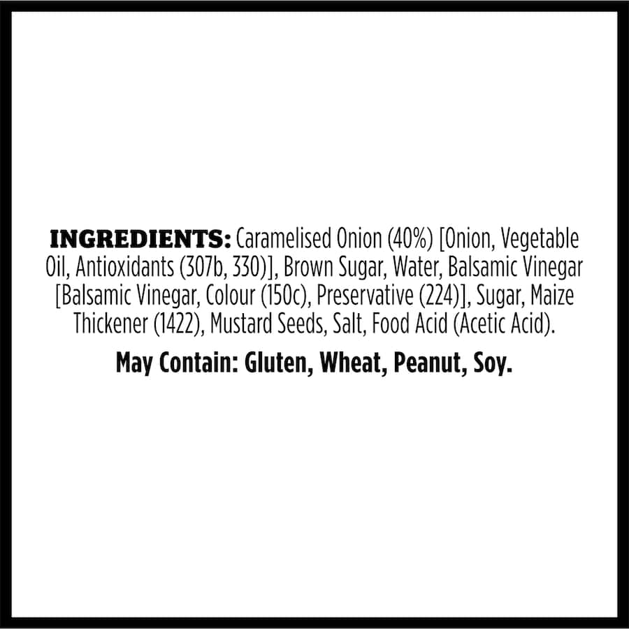 F Whitlock & Sons Caramelised Onion Relish  275g