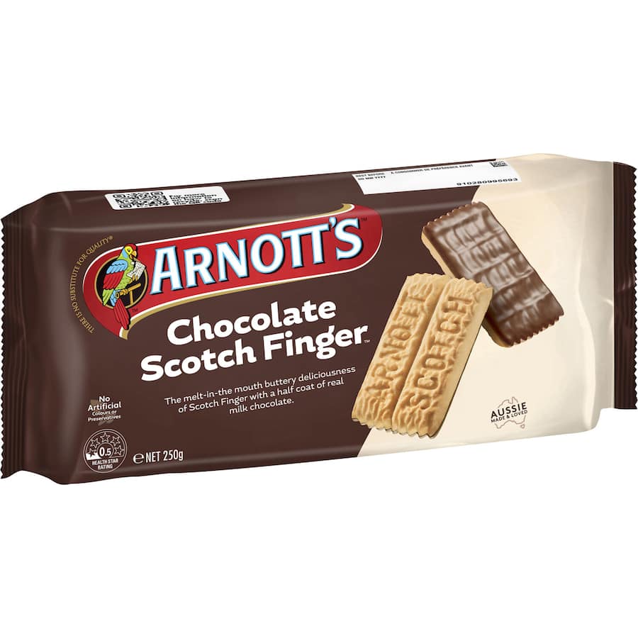 Arnotts Chocolate Biscuits Scotch Fingers 250g
