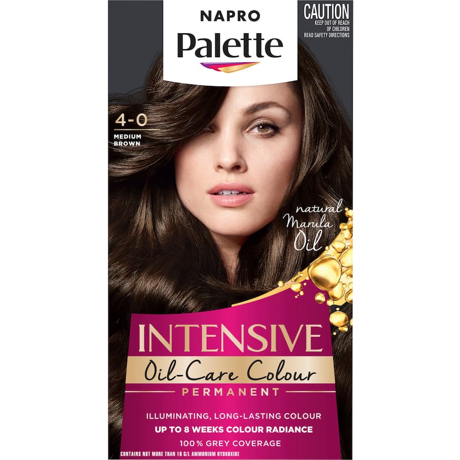 Napro Palette Hair Colour Medium Brown 4/0 1pack