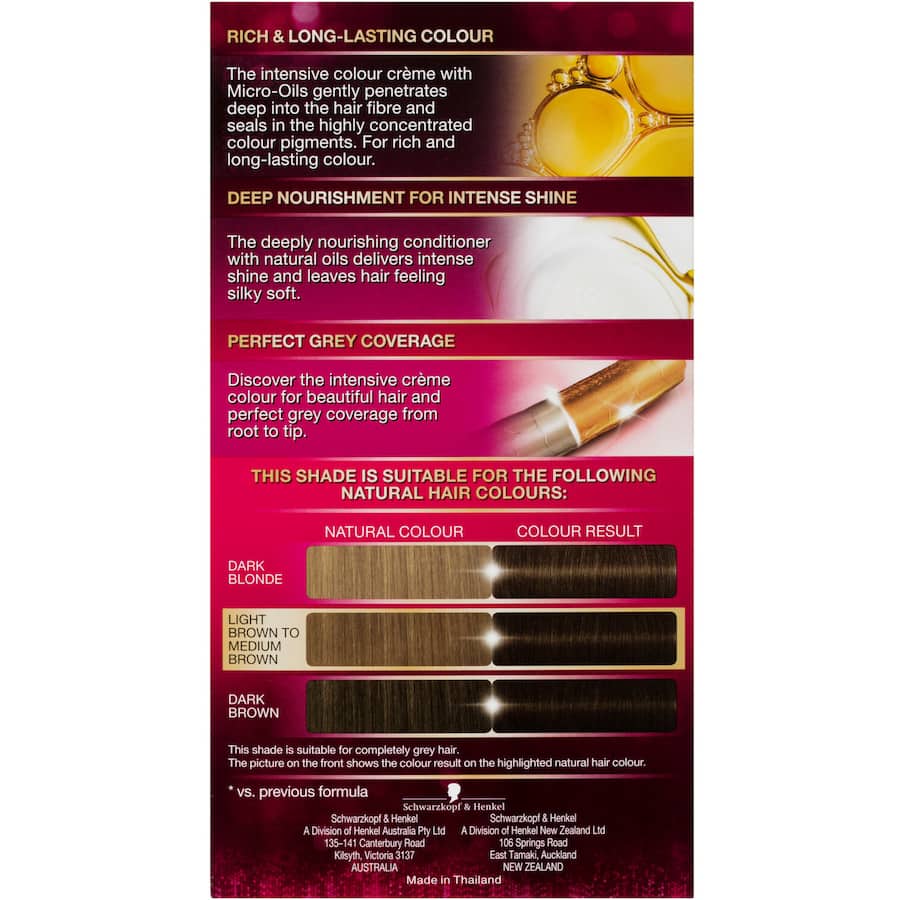 Napro Palette Hair Colour Medium Brown 4/0 1pack