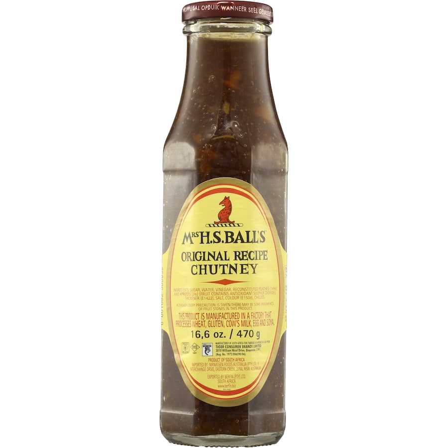 Mrs Balls Chutney Mild 470g