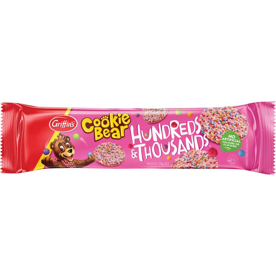 Griffin's Cookie Bear Biscuits 100s & 1000s 200g