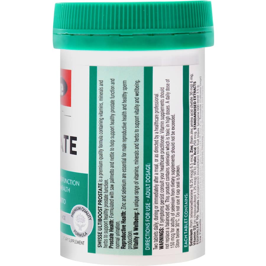 Swisse Ultiboost Prostate  Tablets 50pack