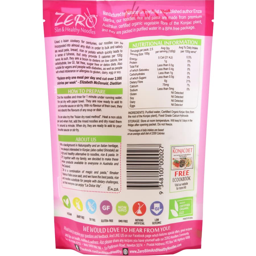 Konjac Pasta Fettuccine  400g