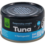 Woolworths Tuna In Spring Water Tear tab can 95g