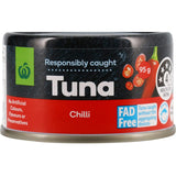 Woolworths Tuna Chilli Tear tab can 95g