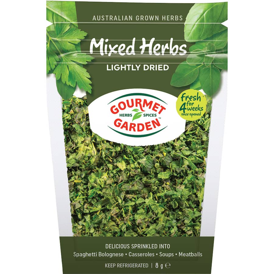Gourmet Garden Fresh Vegetable Mixed Herbs Lightly Dried Packet 8g