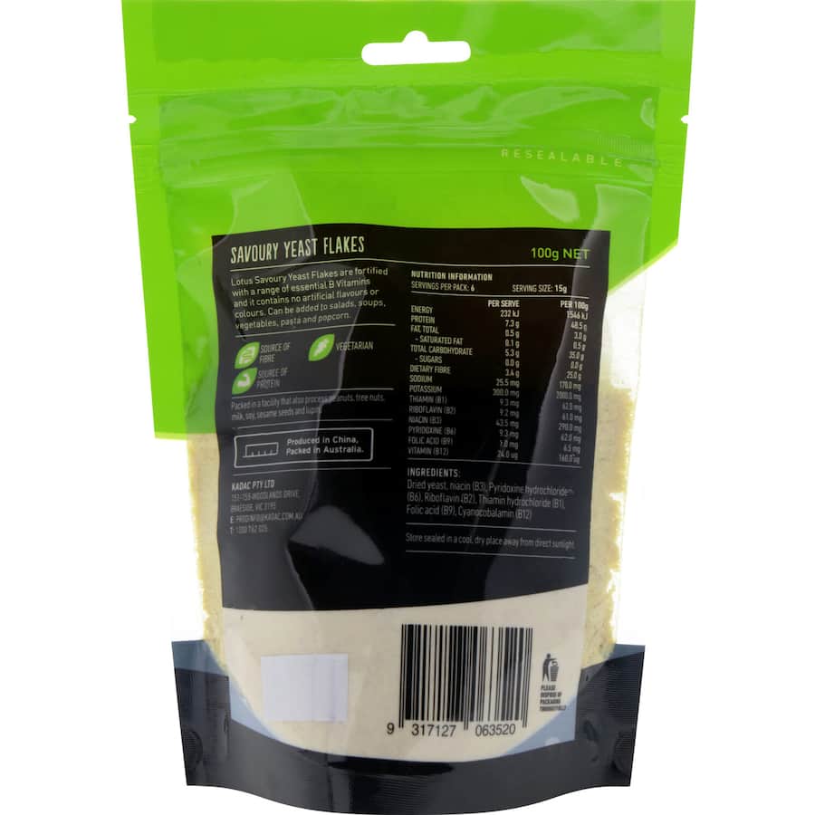 Lotus Yeast Savoury Flakes 100g