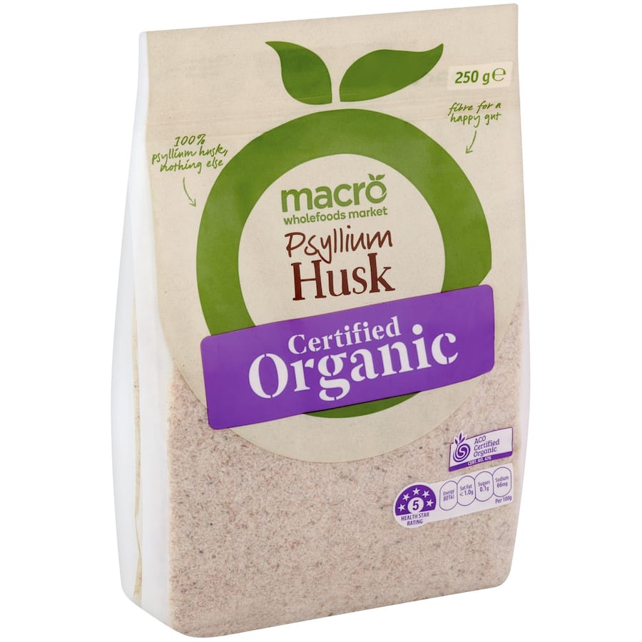 Macro Organic Psyllium Husk  250g