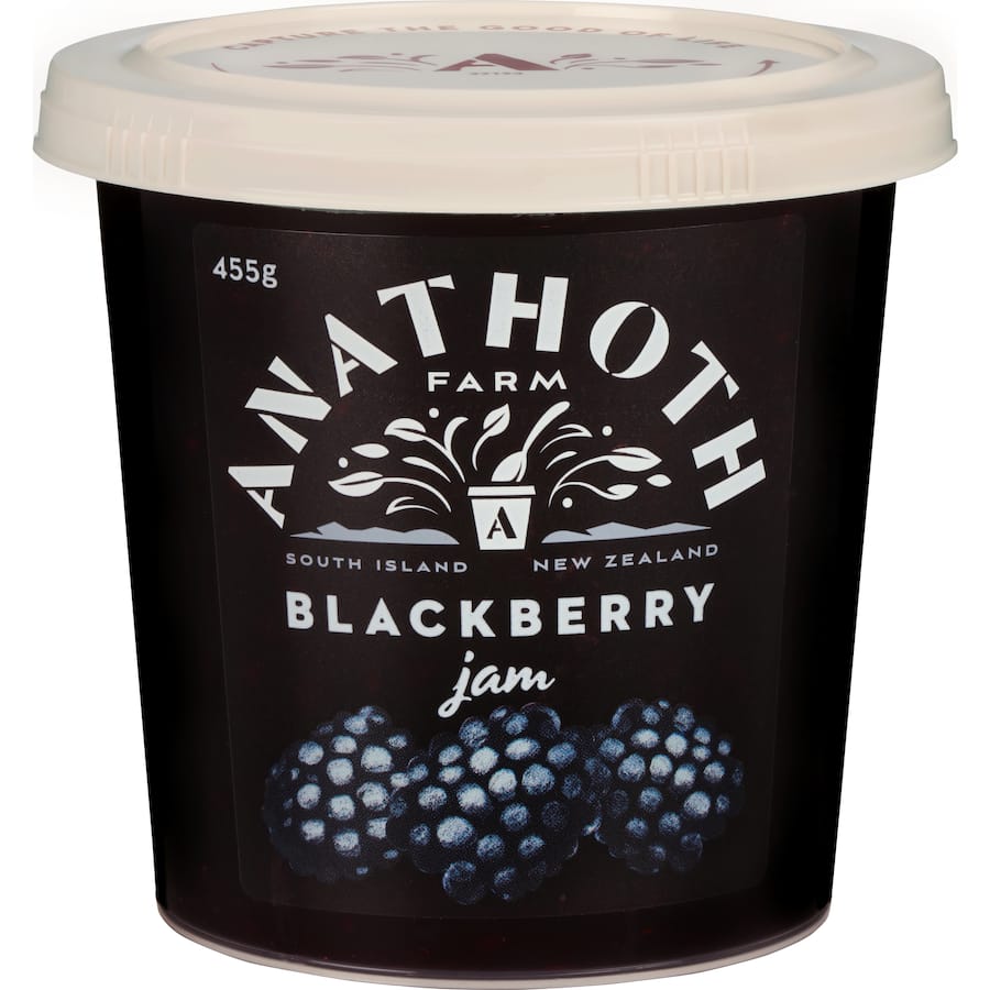 Anathoth Farm Jam Blackberry 455g