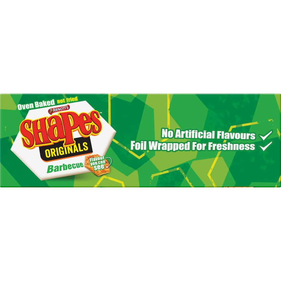 Arnotts Shapes Crackers Bbq Originals 175g