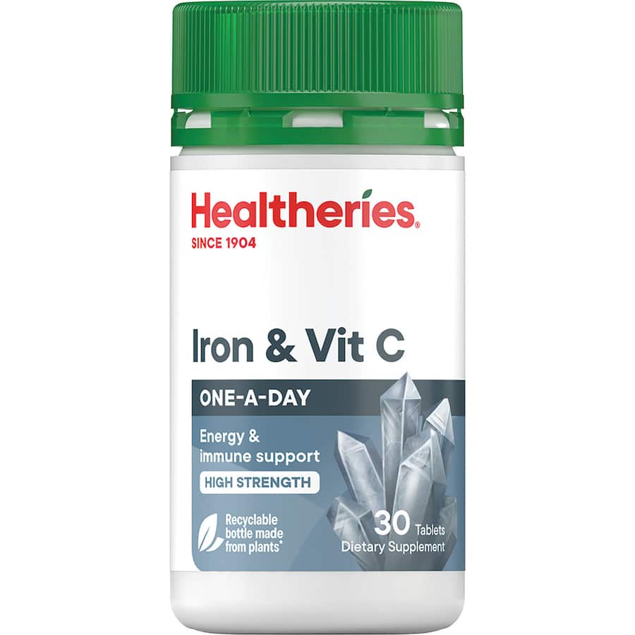 Healtheries Iron & Vitamin C  30pack