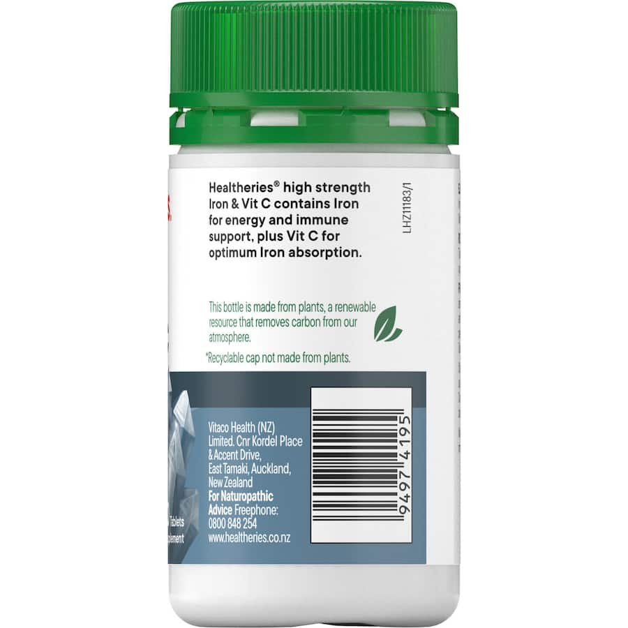 Healtheries Iron & Vitamin C  30pack