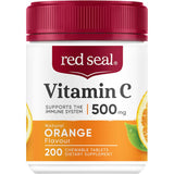 Red Seal Vitamin C 500mg Natural Orange Chewable