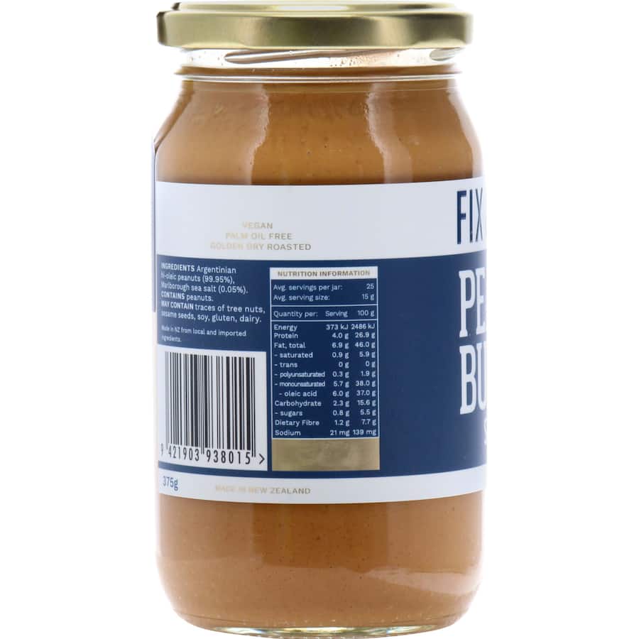 Fix & Fogg Peanut Butter Smooth 375g