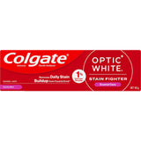 Colgate Optic White Toothpaste Stain Fighter Gentle Mint 100g