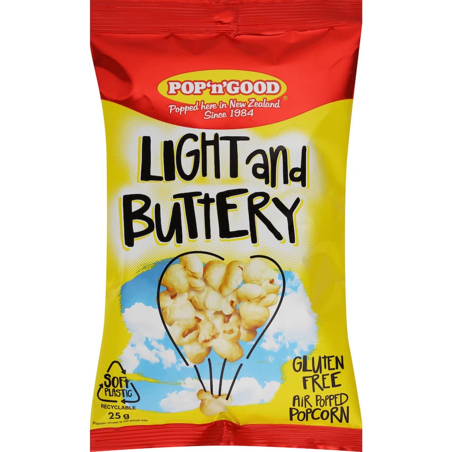 Pop N Good Popcorn Light N Buttery 25g