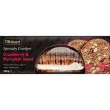 Ob Finest Crackers Cranberry & Pumpkin 150g