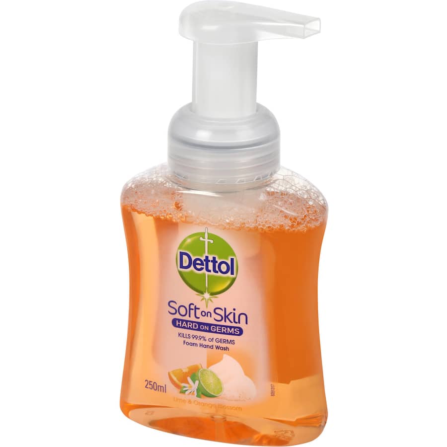 Dettol Foaming Hand Wash Lime & Orange Blossom Pump 250mL