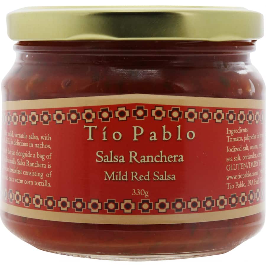Tio Pablo Salsa Ranchera Jar 330g