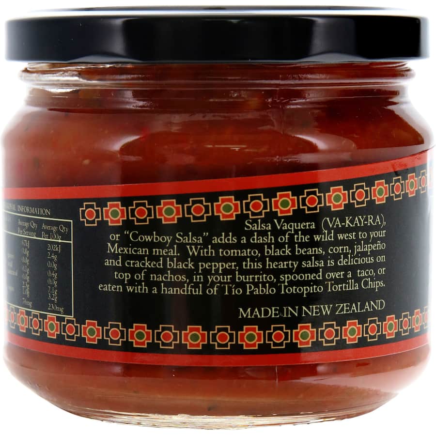 Tio Pablo Salsa Vaquera Jar 330g