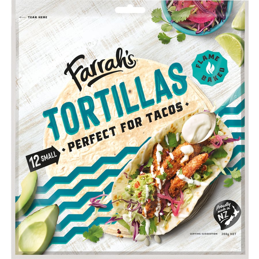 Farrah's Taco Tortillas Small 12pack