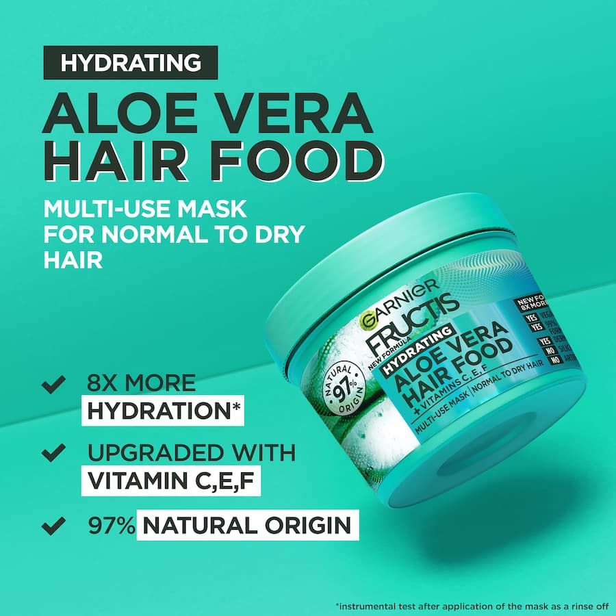 Garnier Fructis Hair Mask Aloe Vera Hair Food 390mL