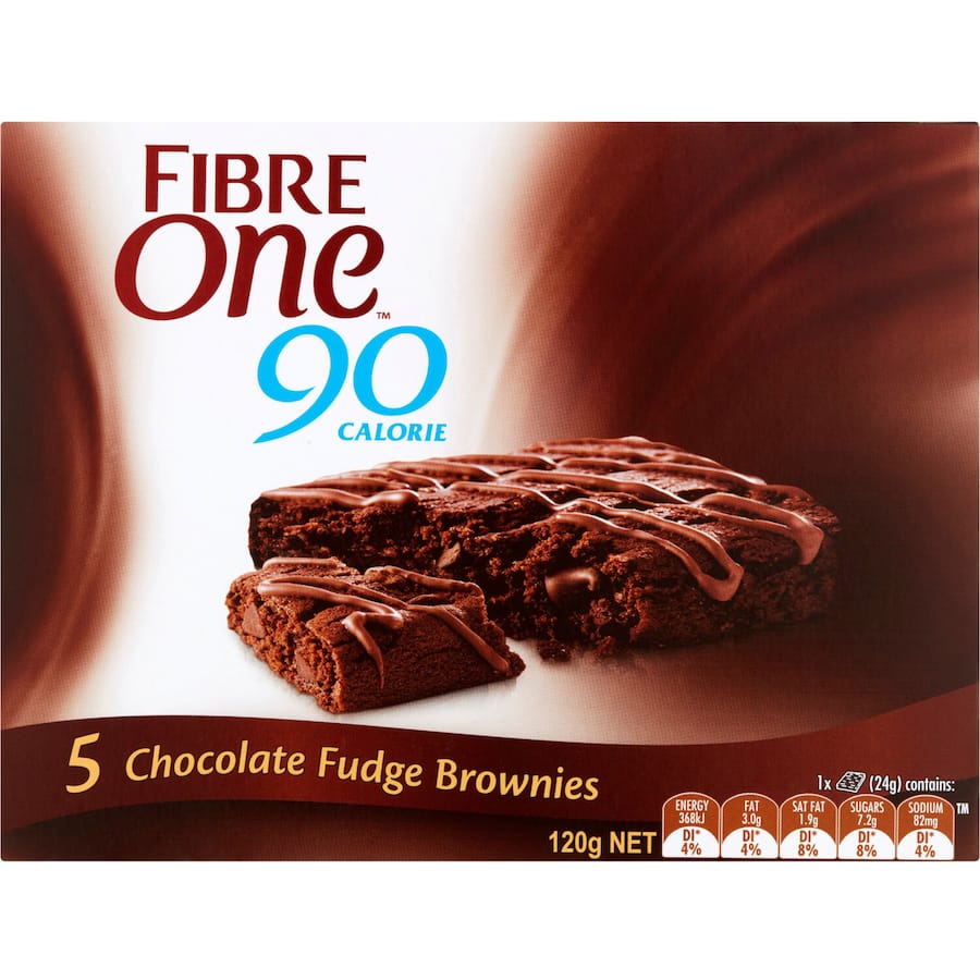Fibre One Cake Bars Chocolate 5pk 120g