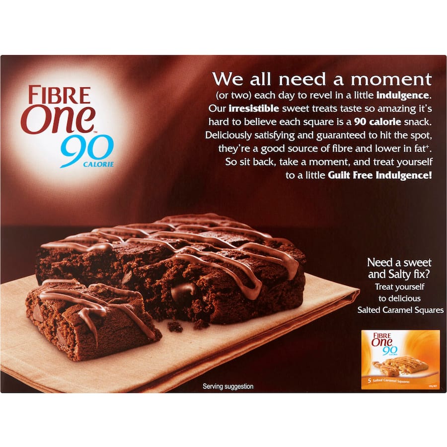 Fibre One Cake Bars Chocolate 5pk 120g